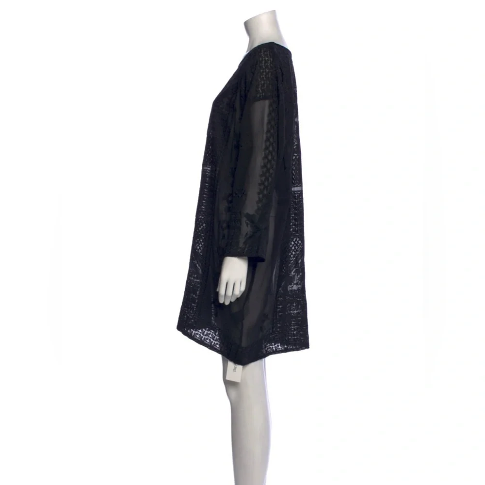 SOLD // Isabel Marant Embroidered Silk Dress Black Size 36 / Small - Picture 3 of 14